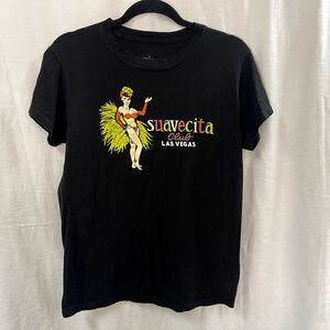 Suavecita Club Las Vegas Womens T Shirt Logo Size XL